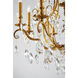 Canada LED 30 inch Antique Brass Chandelier Ceiling Light
